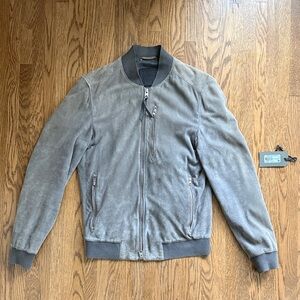 Kemble Suede Bomber Jacket